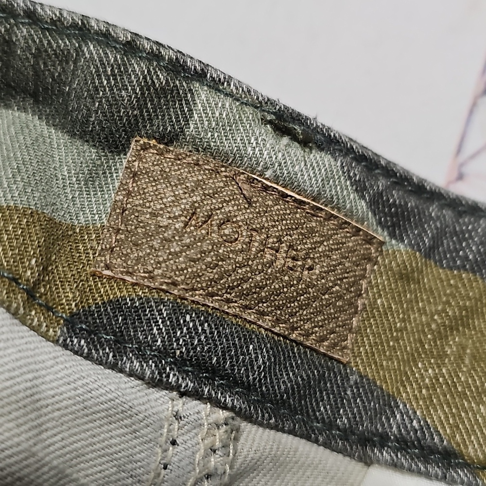 Mother Camouflage High Waist Cargo‎ Pants Size 24 - Picture 3 of 9